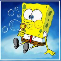 跑调的SpongeBob照片